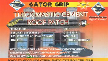 Thickmastic Cement Roof Patch