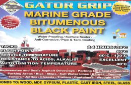 Marine Grade Bitumenous Black Paint