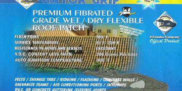 Premium Fibrated Grade Wet Dry Flex Roof Patch